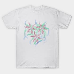 Old lady flowers T-Shirt